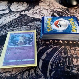 Stack of Pokémon cards
